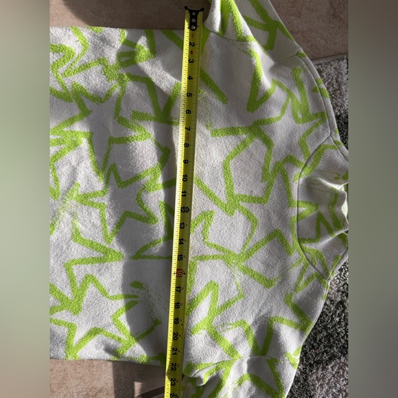 Anthropologie Maeve Lime and Cream Knit Sweater - Picture 5 of 5